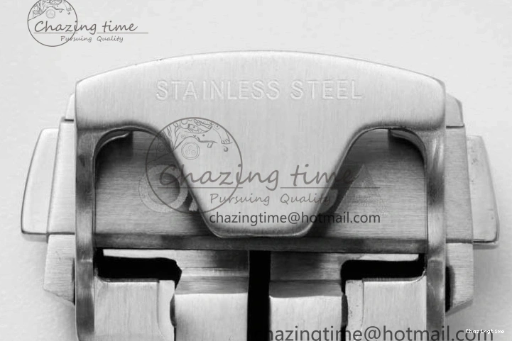 0111 Breathable Speedmaster Racing Master SS HKF Best Edition White Dial on Black Rubber Strap A 7815